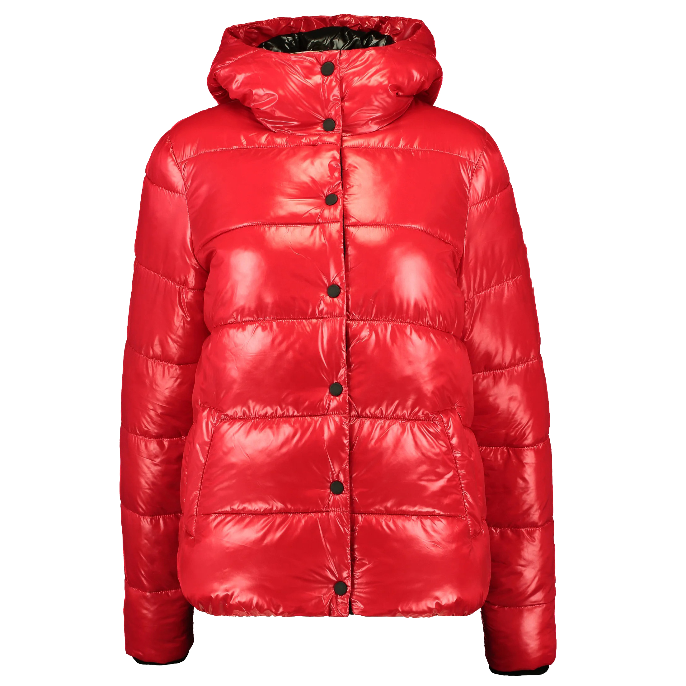 Women's Fashion Custom Winter Hooded Linen Waterproof Reversible Bomber Jacket Cropped Short Wool Filling Breathable