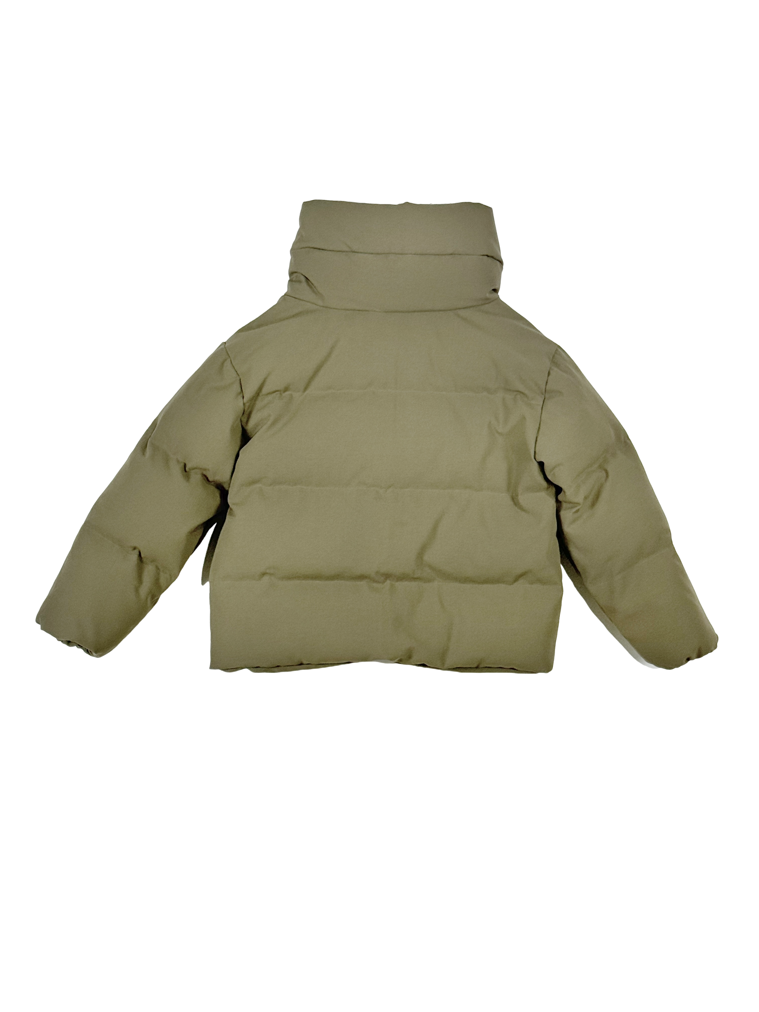 Professional Service New Design Warm Green Winter Duck Down Puffer Jacket for Women Outdoor Cold Weather Wear
