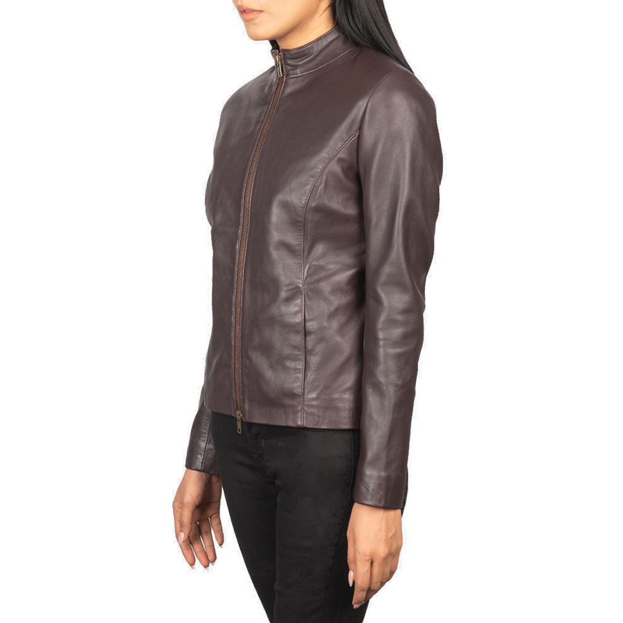 hot sale Soft Touch Classic Women Leather Jacket Stylish Outdoor Fashion Women Leather Jacket