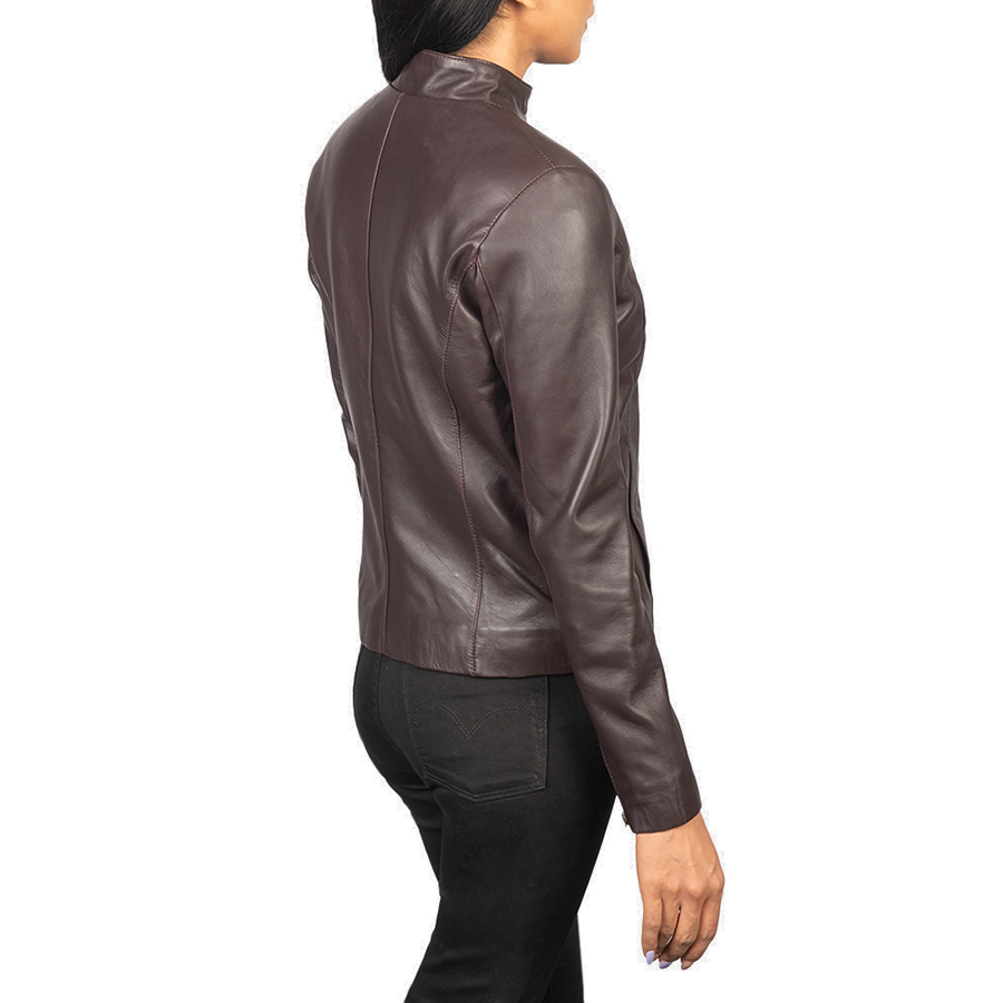 hot sale Soft Touch Classic Women Leather Jacket Stylish Outdoor Fashion Women Leather Jacket