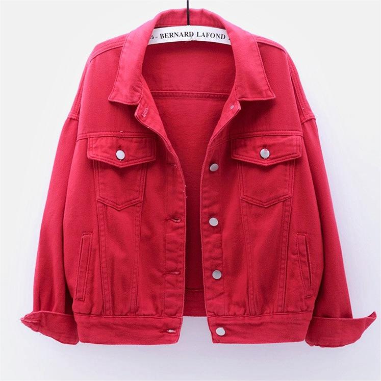 Fashion Womens Jean Jackets and Coats Jeans Coat Autumn Winter Short Streetwear Puffer Jacket Ladies Denim Jackets
