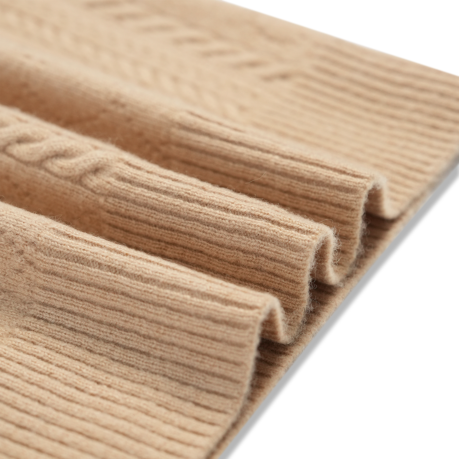 Townkana Winter Pure Cashmere Solid Color Button Round Neck Knitted Hollow Knitted Cardigan Cashmere Sweater