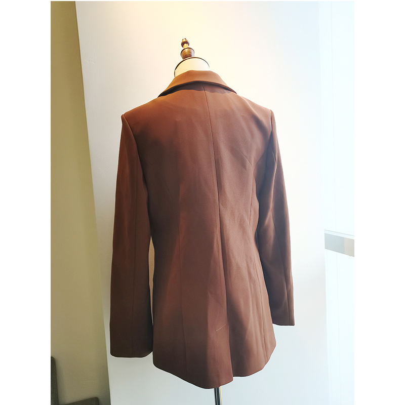 Fashionable Customize Office Suits Streamline Slim Fit Blazer for Woman