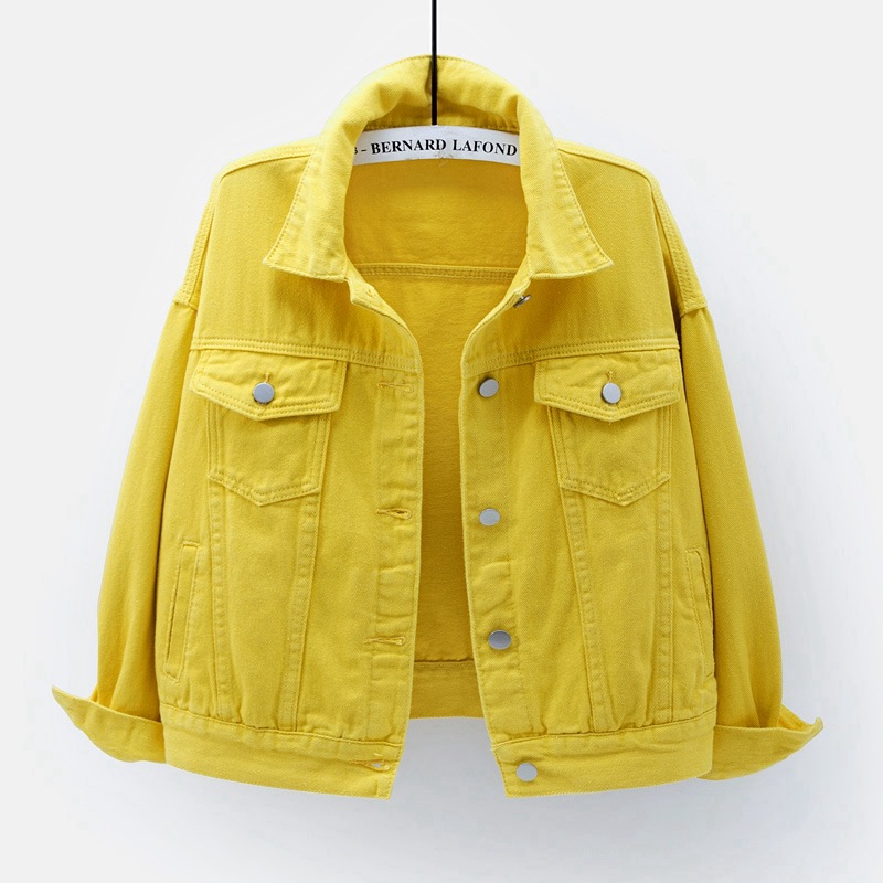 Denim Jacket Button Detail