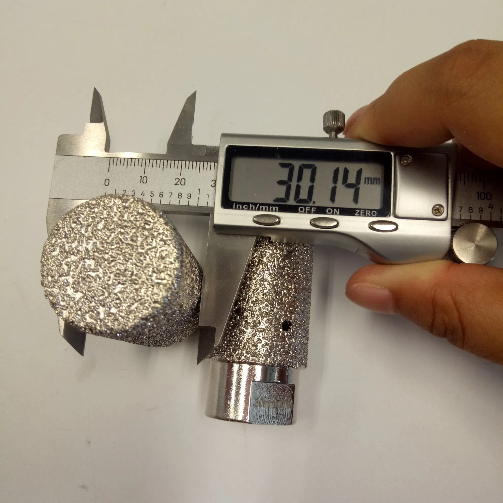 30mm قطع قواطع الماس الملحومة بالفراغ لقطع الحجر