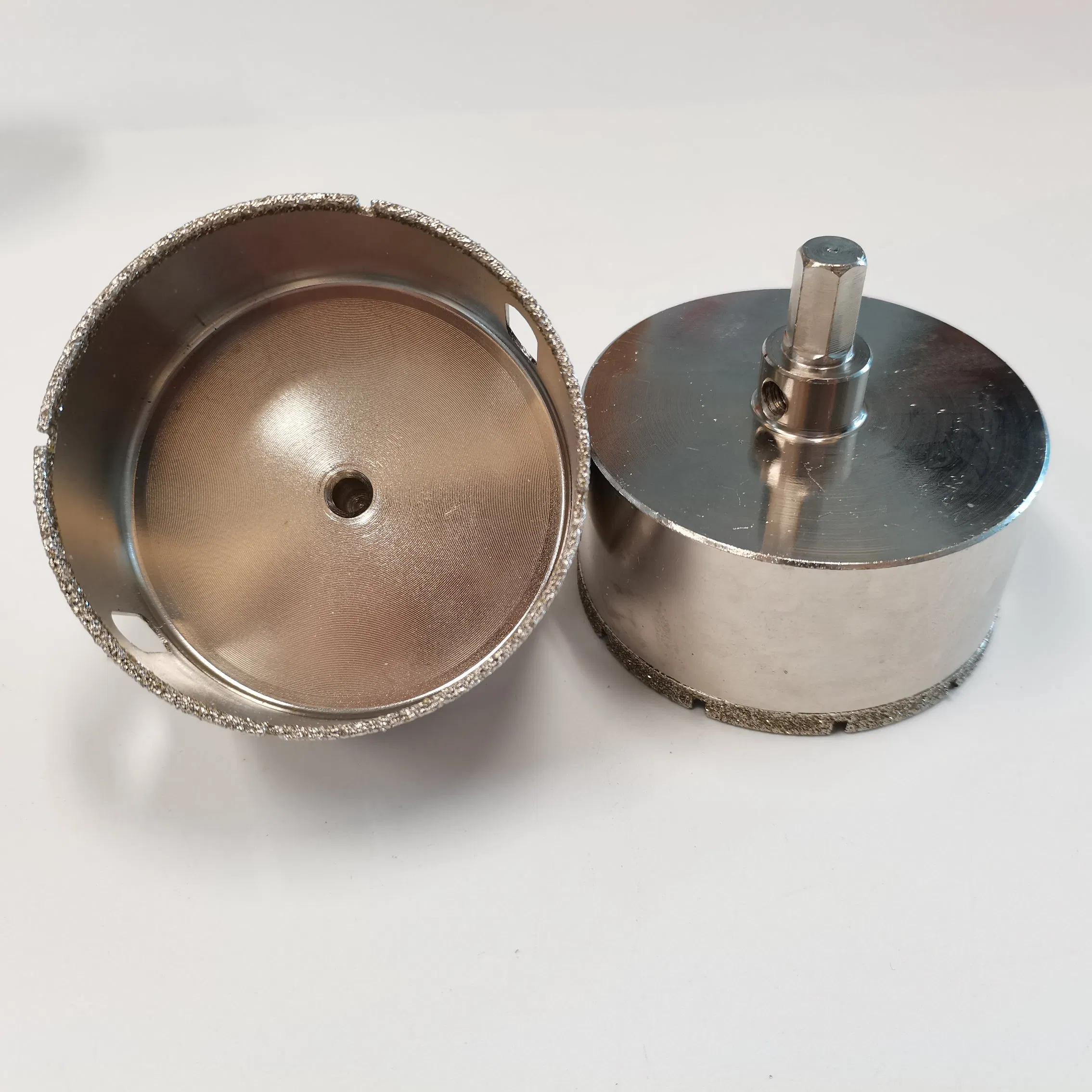 80mm مثقاب أساسي مغطى بالماس لحفر الثقوب في البلاط السيراميكي والزجاج