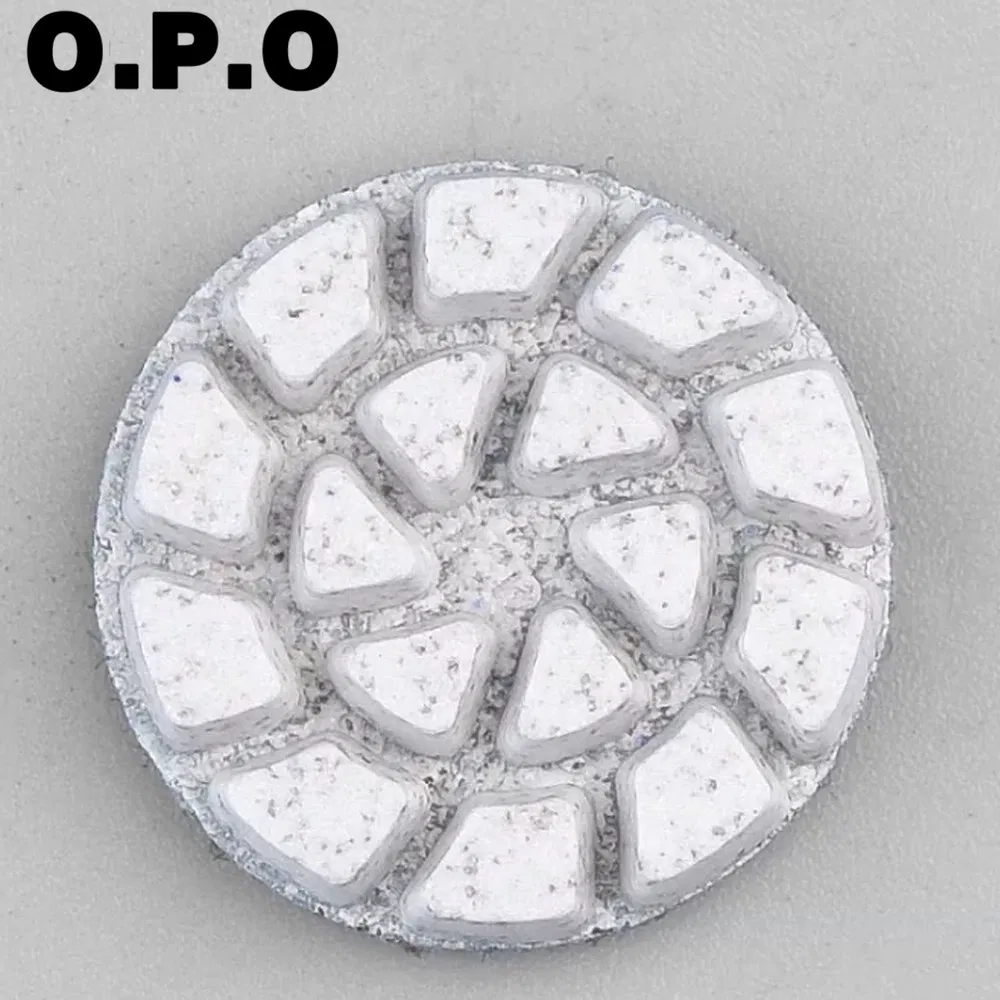 مجموعة أقراص طحن الماس من 4 (#1234) لتجديد أسطح الرخام والجرانيت والكوارتز - 100mm/4" وسادة تلميع مائية للحجر