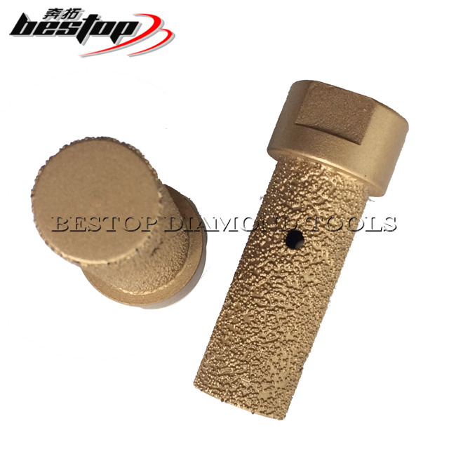 D25mm بت قطع الماس الملحوم بالفراغ