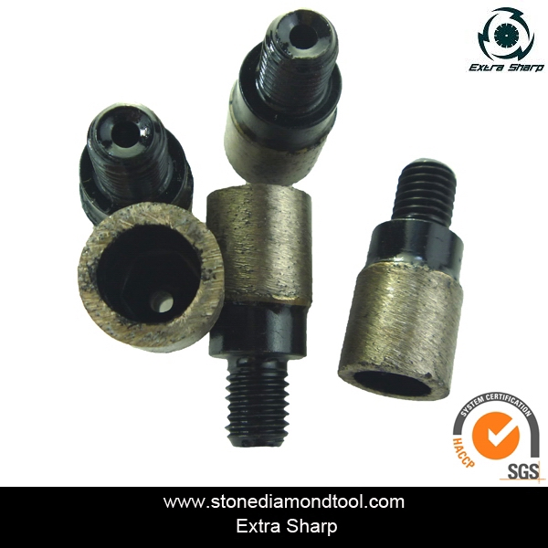 M12 رأس ثقب ذكر بت tip الماس