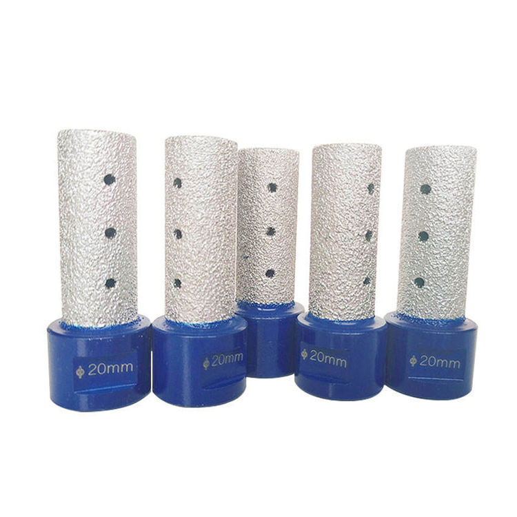 أدوات طحن الماس 8mm قاطع بلاط الإصبع تشكيل وتكبير الثقوب للبورسلين والسيراميك والرخام 5/8-11 M14 6/8/10/15/20/25/30mm