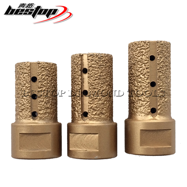 D25mm بت قطع الماس الملحوم بالفراغ