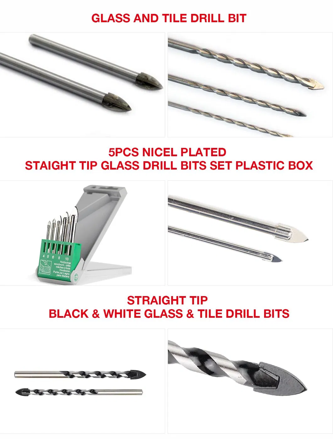 Glass Drill Bit