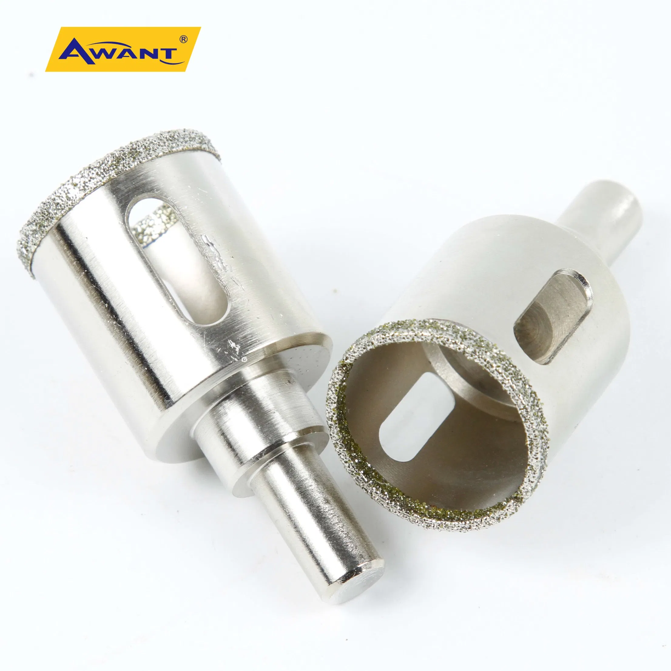 45mm بت حفر الماس الكهربائي المطلي للخزف والزجاج