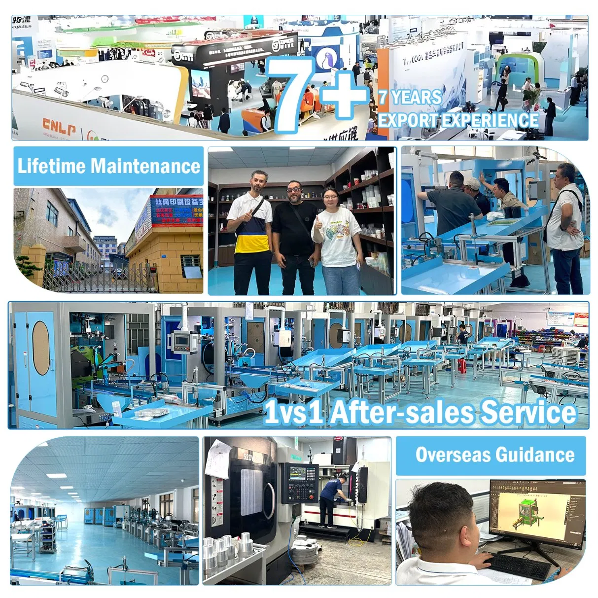 New Automatic Color-Registered Screen Printing Machine for Customized Logo Paper Plastic Glass Bottles Cups