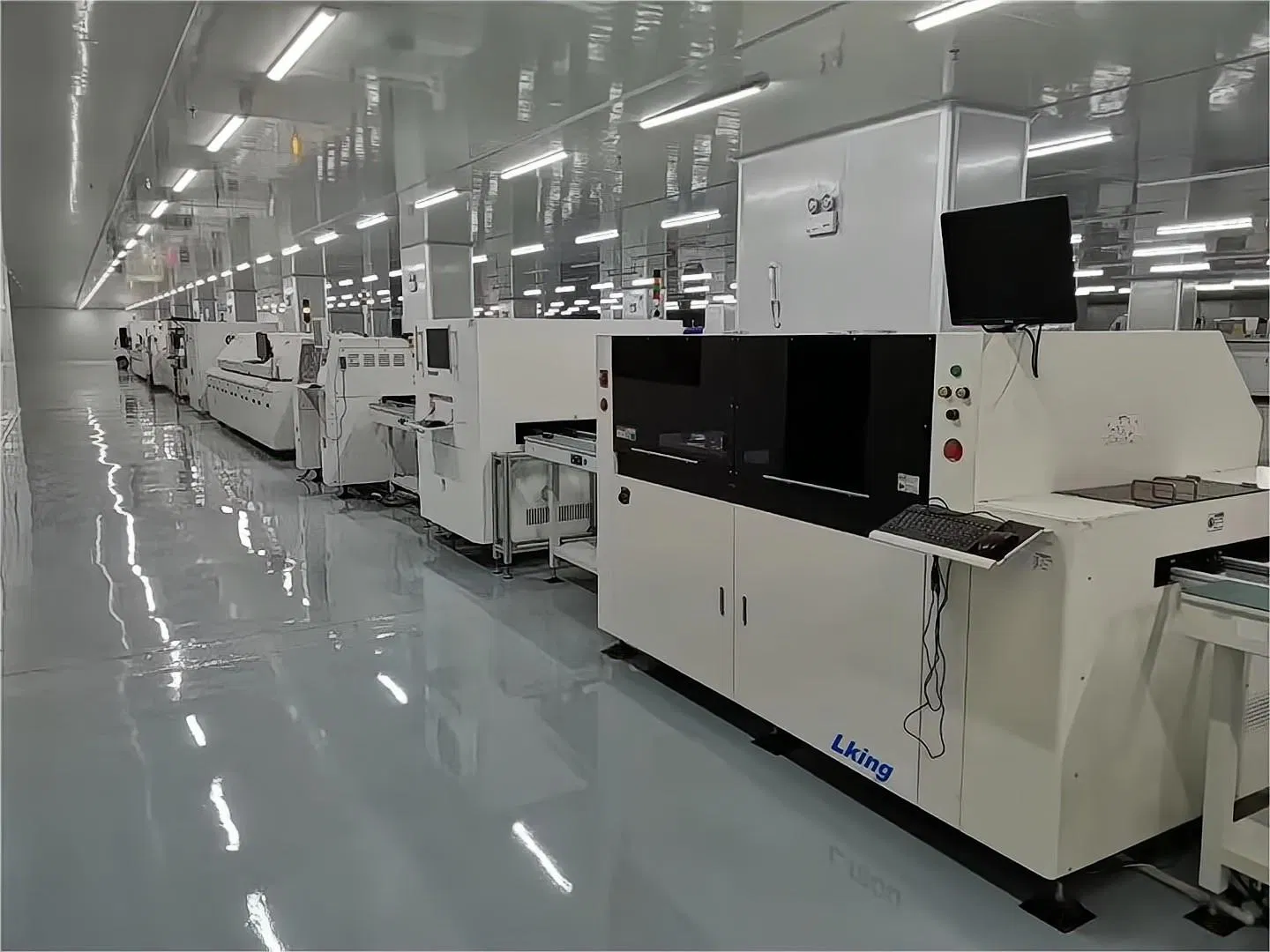 Shenzhen 1.5m Full Automatic High Speed Screen Printer PCB Solder Paste Printing Machine for Long Circuit Board