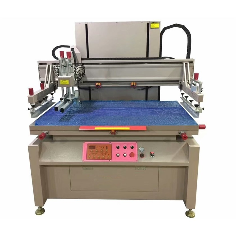 Non-Woven Bag Adhesive Printing Environmental Bag Semi-Auto Flat Manual Screen Printing Machine