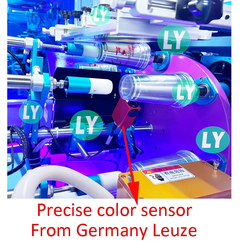 Plastic Glass Auto Printing Machine Plastic Glass Cup Logo Screen Printing Machine