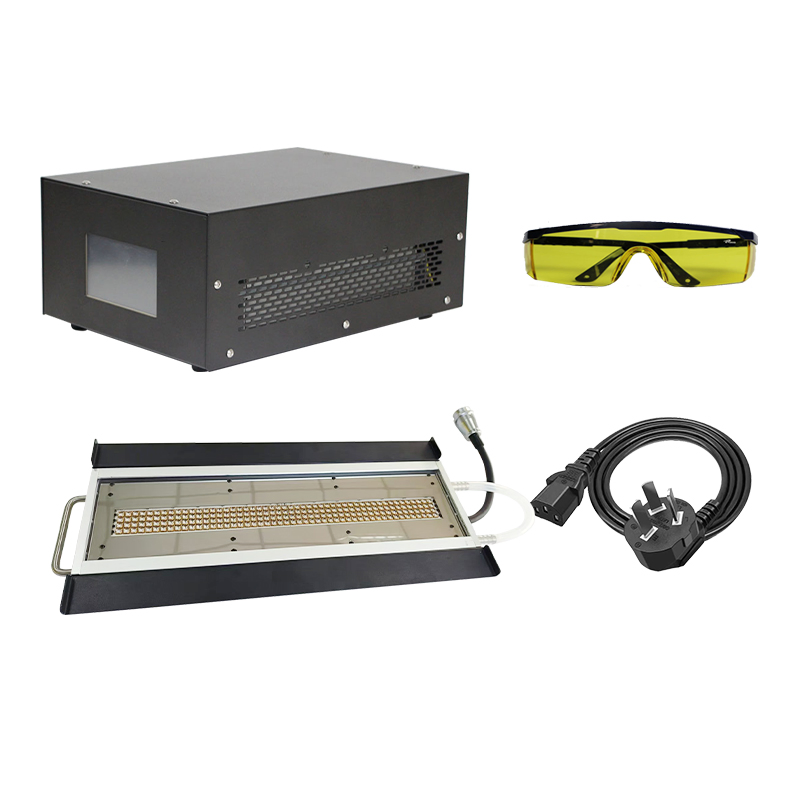 Customize 5000W Dual UV LED Curing Lamp System with 395nm Light for Screen Printing and Medical Applications