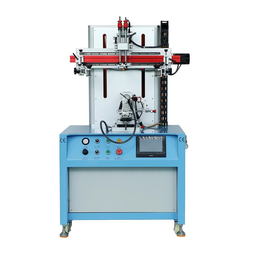 Servo Motor Glass Bottle Screen Printer