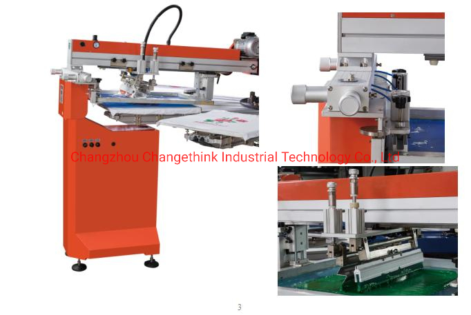 Automatic Textile Screen Printing Machine for T-Shirt or Non Woven Bag