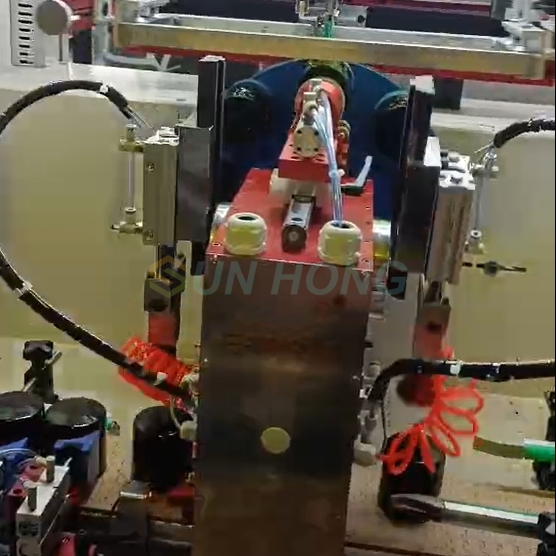 Car Spin on Oil Fuel Filter Manual Silk Screen Printing Machine for Oil Filter Shell