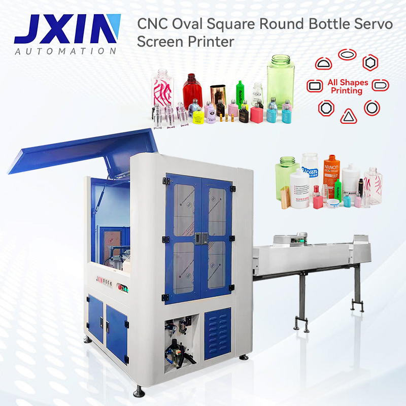 Advanced Multi-Function Automatic Screen Printing Machine for High-Speed Oval Cylinder Bottles and Collars