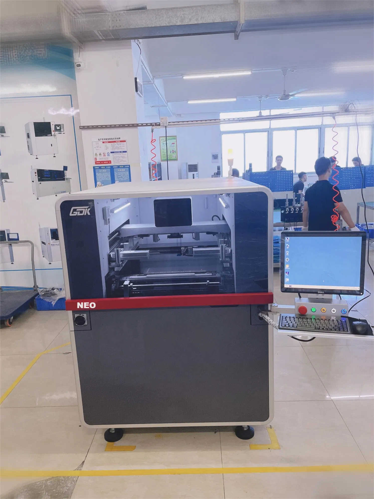 GDK Neo Automatic SMT Equipment Stencil Printer PCB Screen Printer Solder Paste Printer