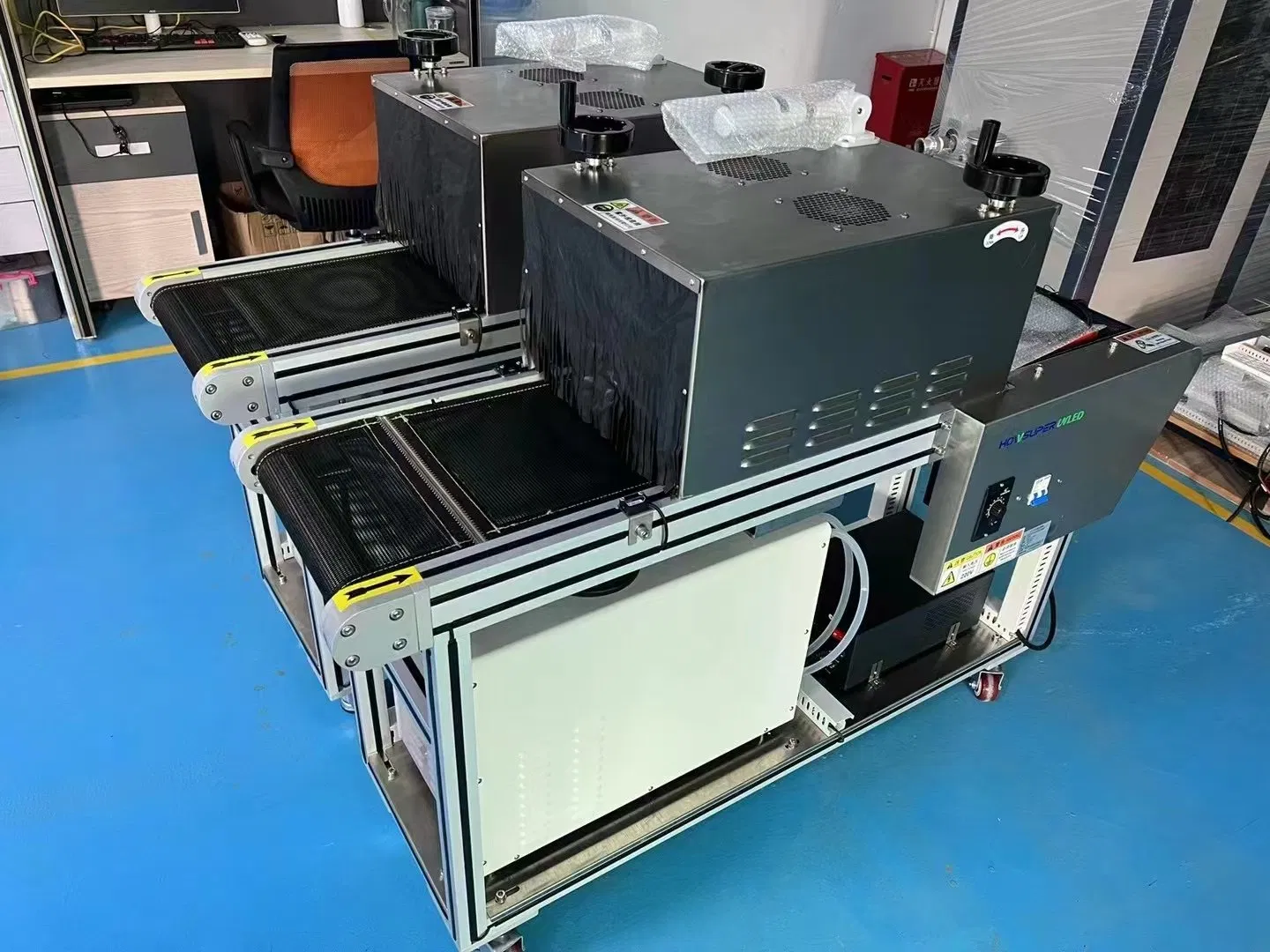 UVA LED Lithographic Printing Label Barcode Screen Printing Ink Curing COB 5145 Module 395nm UV LED Lamp Curing System