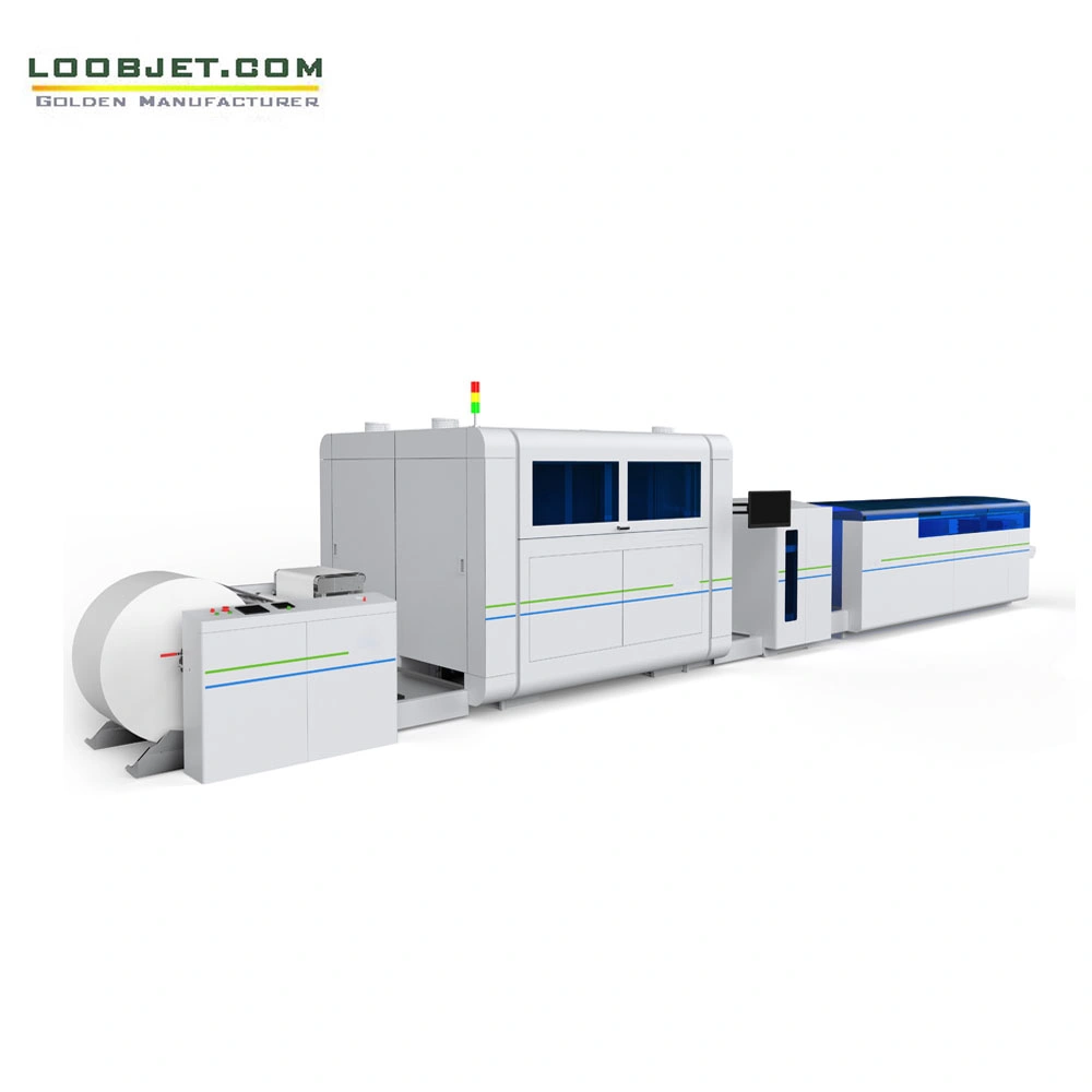 Full Color High Speed Books Inkjet Digital Printing System