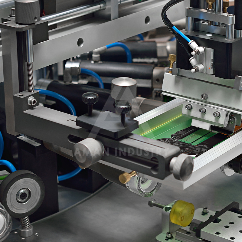 Fully Automatic Multi-Color Rotary Screen Printing Machine 2500-3600 Pieces/Hour Hot Stamping Machine