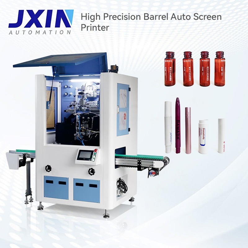 Advanced High-Speed Tube Screen Printing System with LED UV Curing System for Tube Barrel