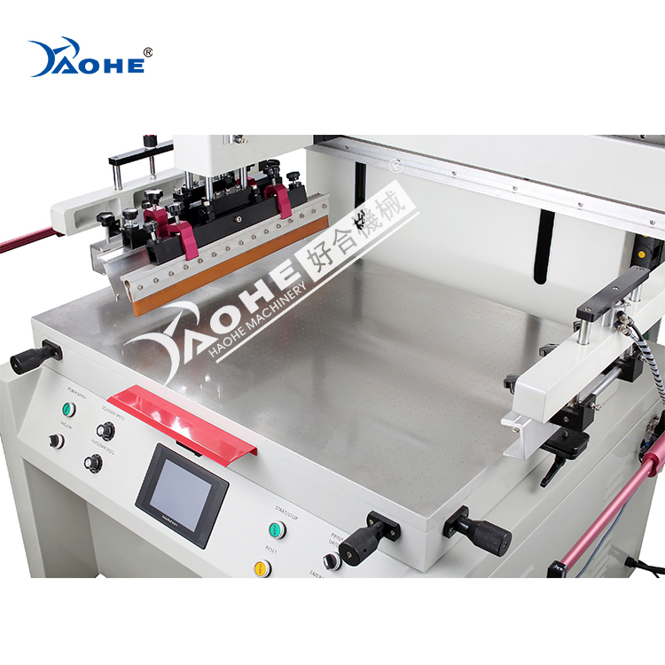 PCB Semi Automatic Silk Screen Printing Machine with Air Suction Worktable