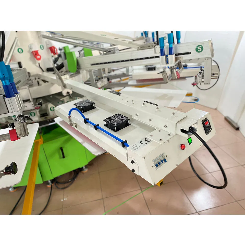 Hot Selling Used Full Servo Automatic Rotary Screen Printing Machine for T Shirt Textile Clothmanufacture