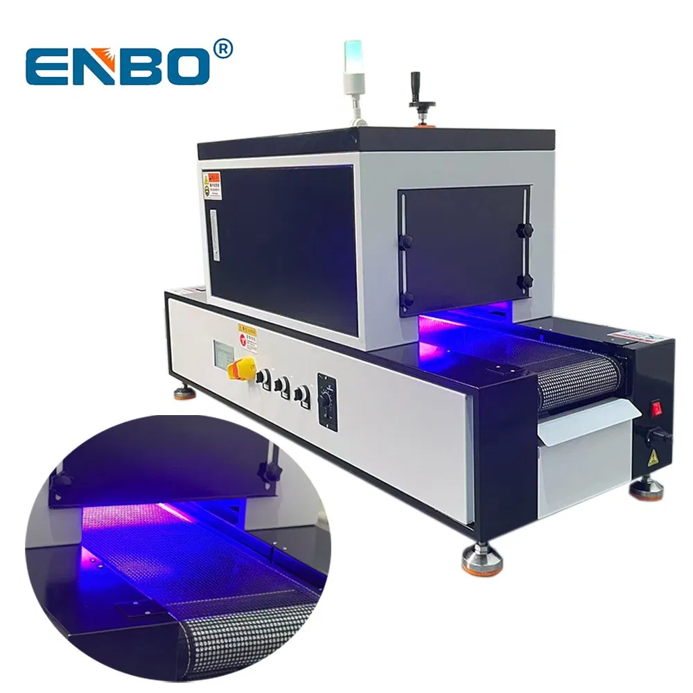 UV Tunnel Conveyor Curing System for Mass Screen Printing Production, UV Lamp Drying Machine