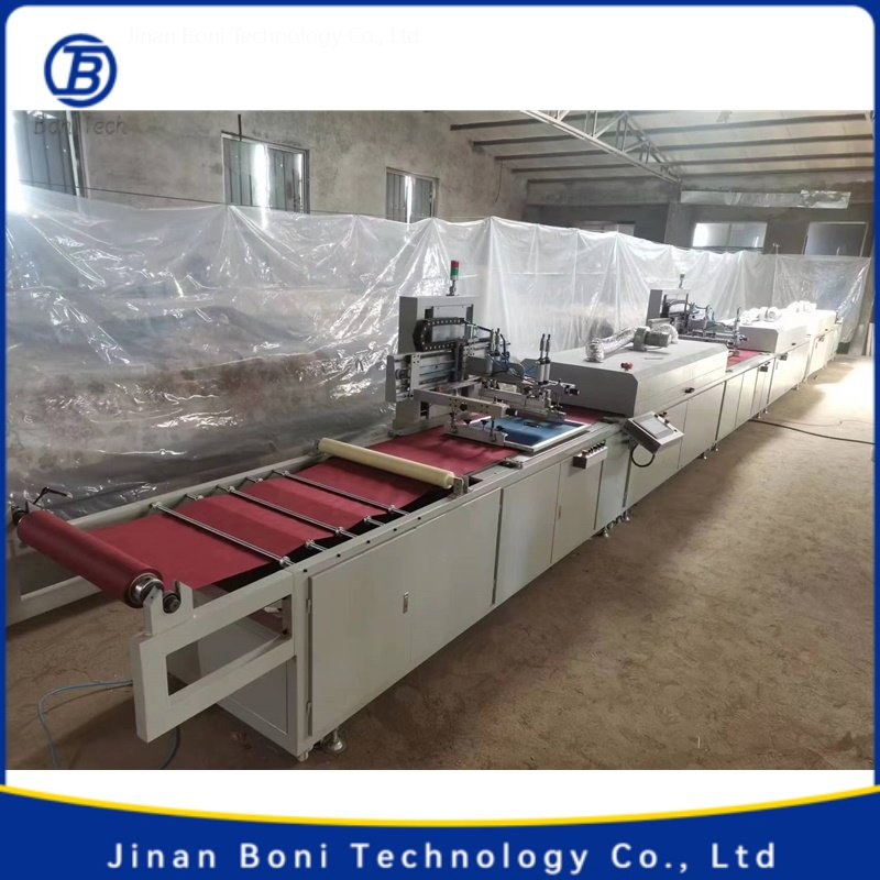 Automatic Roll to Roll Flatbed Mobile Phone Keypad Silk Screen Printing Machine Screen Printing Fabric