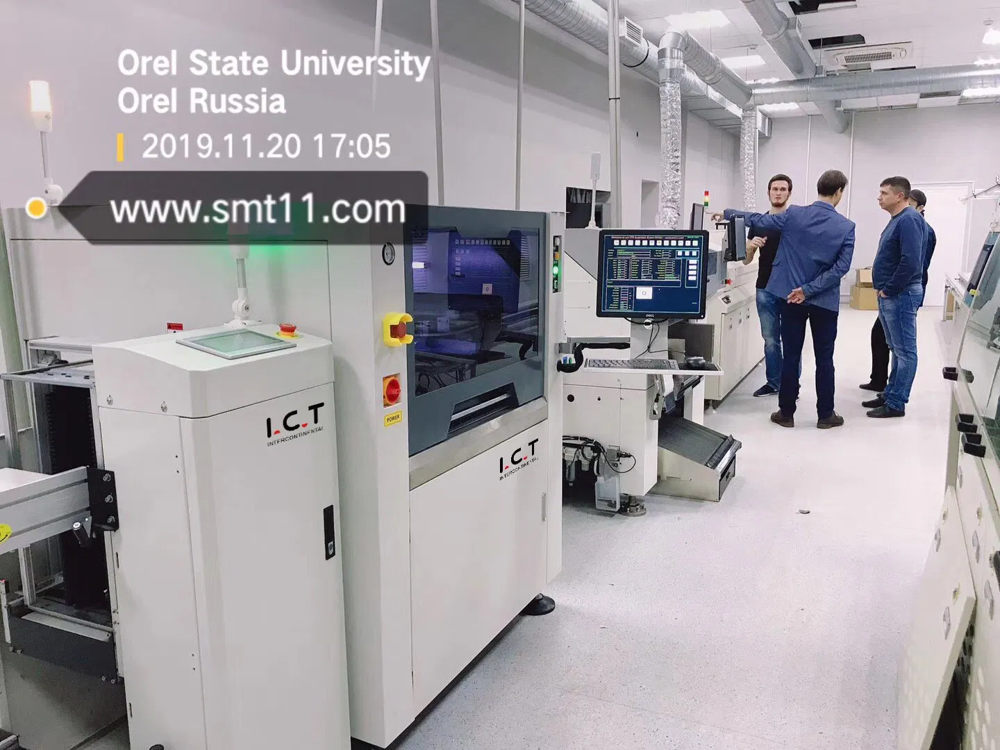 High Speed SMT Stencil Screen Printing Machine PCB Printer