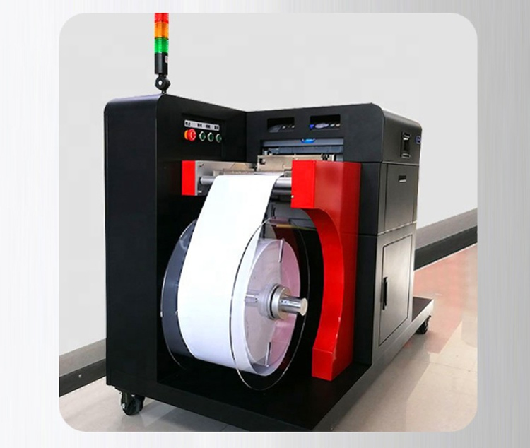 High Speed UV Printer Roll to Roll Digital Label Printing Machine