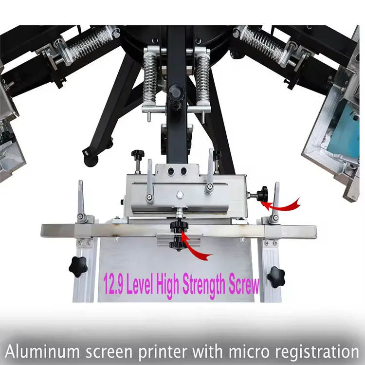 Manual Silk Screen Printing 4 Color