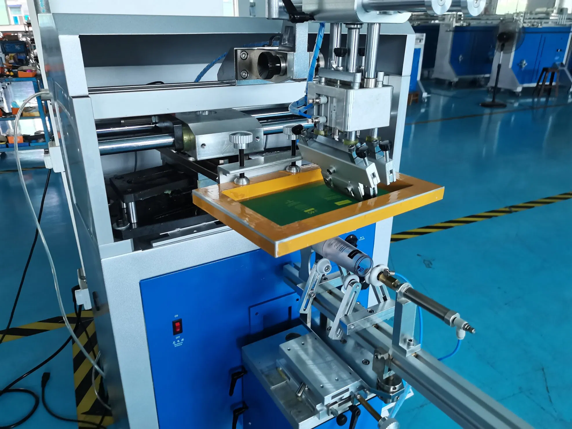 Bottle Screen Printing Machine for Ferfume Bottle Round Glass Plastic Cup Tube Printer machinery