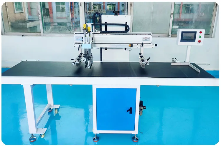 Flatbed 1 Color Screen Printing Machine