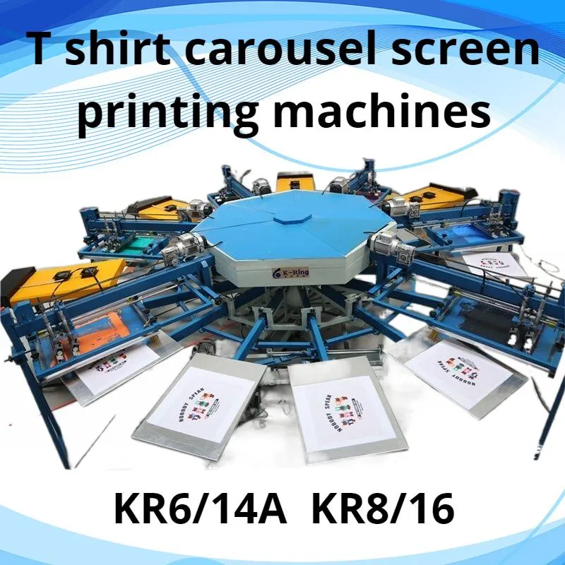 Automatic T-Shirt Screen Printer