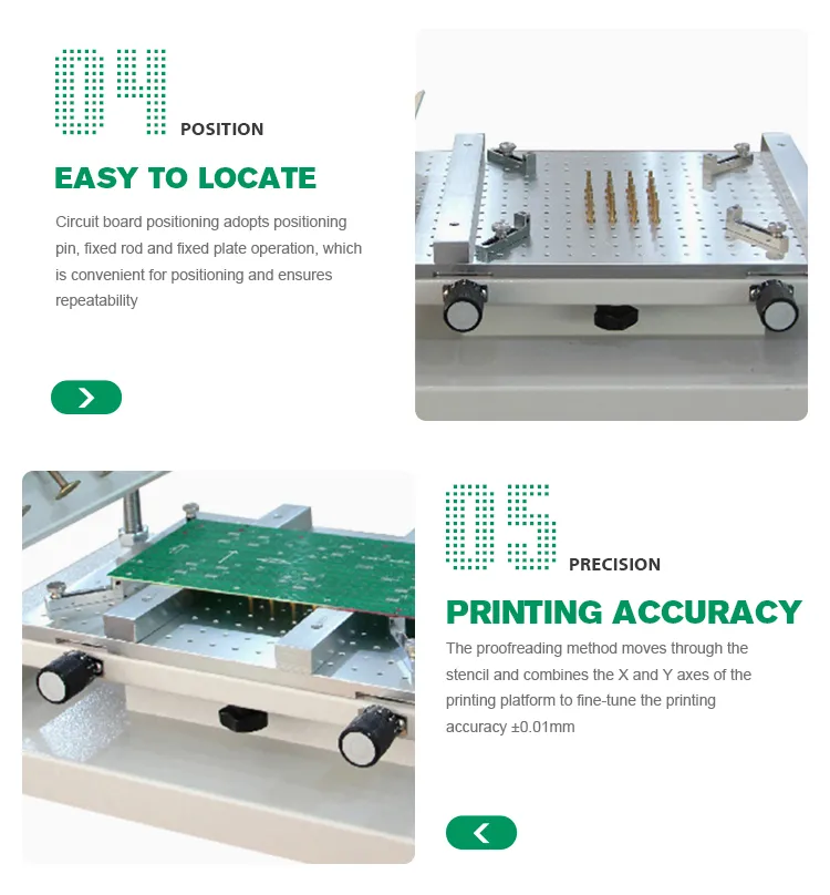Manual Solder Paste Screen Printer 6