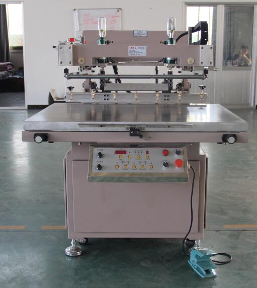 Semi-Auto One Color PCB Flat Silk Screen Printing Machine for Carton Paper
