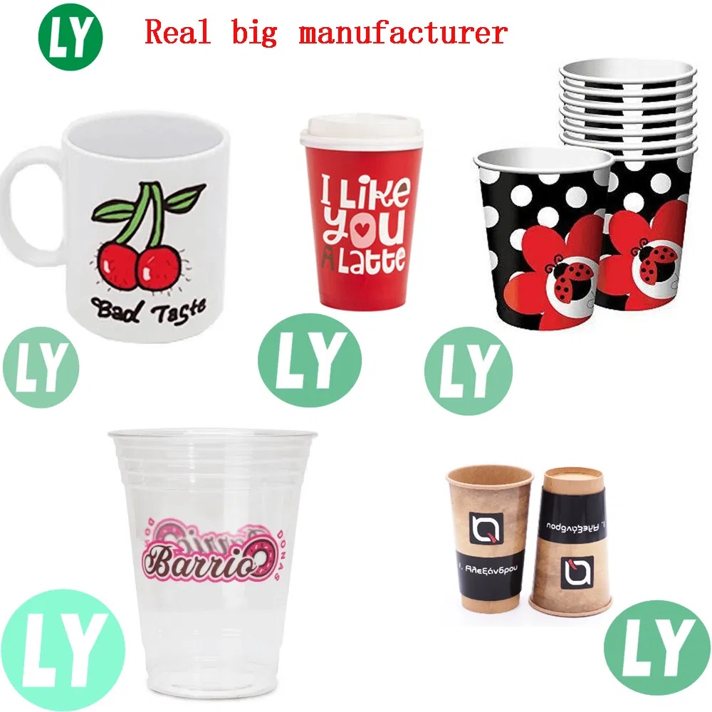 Plastic Glass Auto Printing Machine Plastic Glass Cup Logo Screen Printing Machine