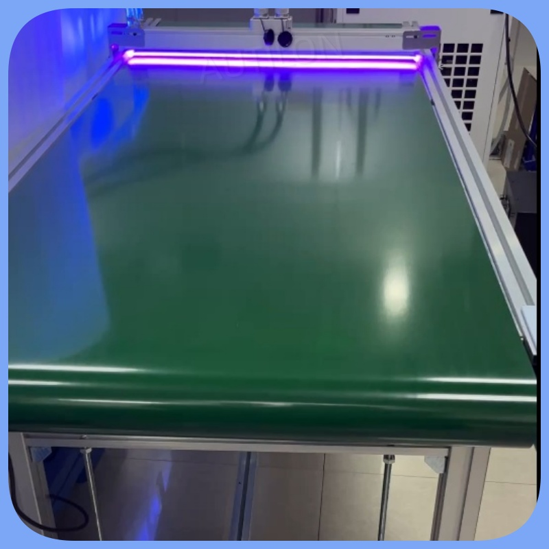 Floor Type Desktop UV Curing Conveyor System for PCBA UV Coatings Wood Timber Varnish Curing with LED UV Curing Drying Lamp