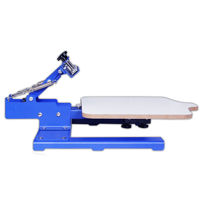 Mk-T11d One Color Manual Textiles Printer Silk Textiles Screen Printer Screen Printing Machine