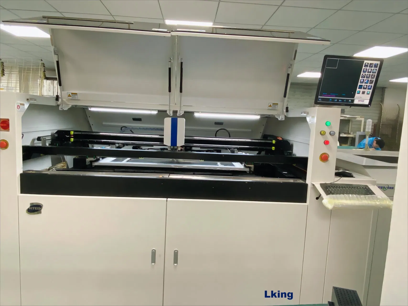 Shenzhen 1.5m Full Automatic High Speed Screen Printer PCB Solder Paste Printing Machine for Long Circuit Board