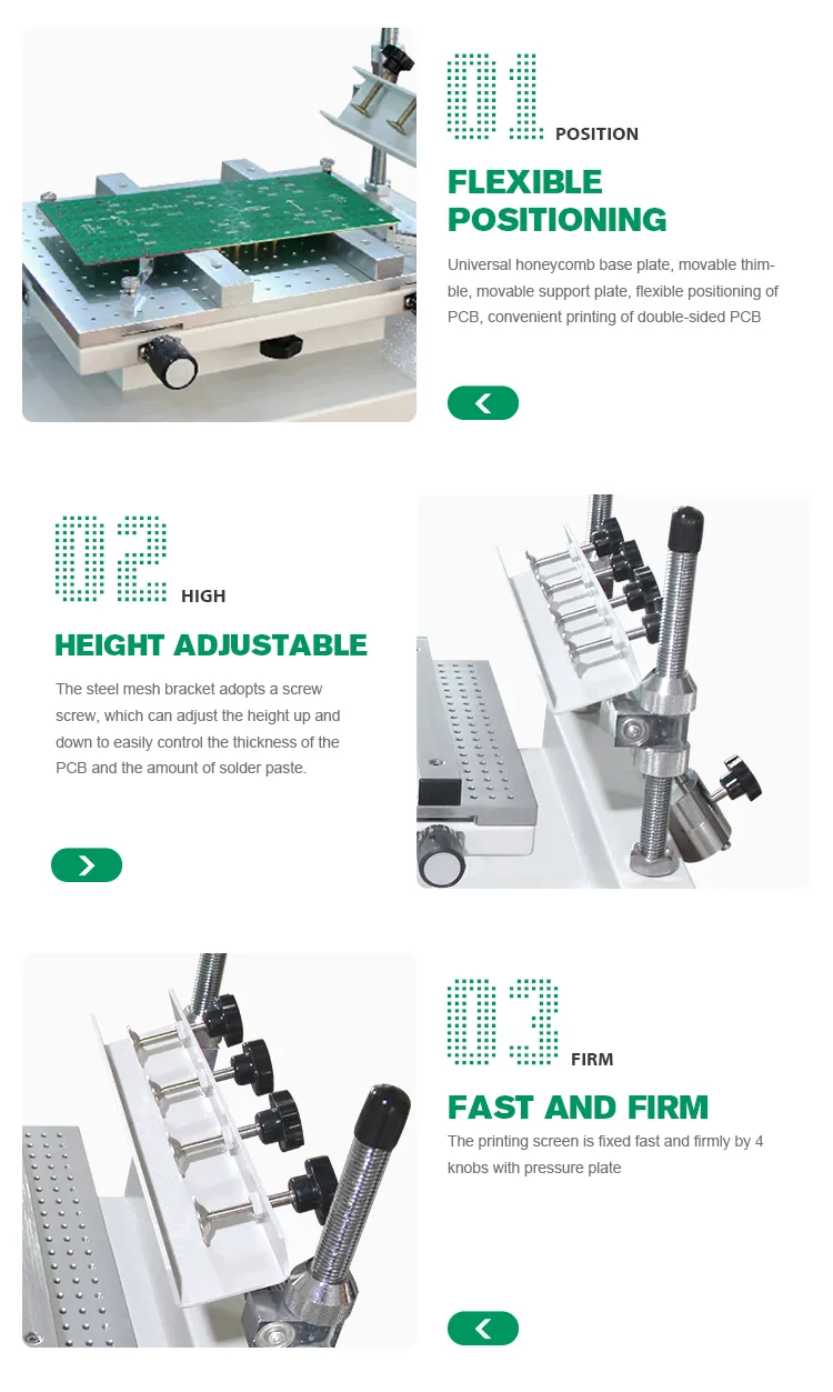 Manual Solder Paste Screen Printer 5