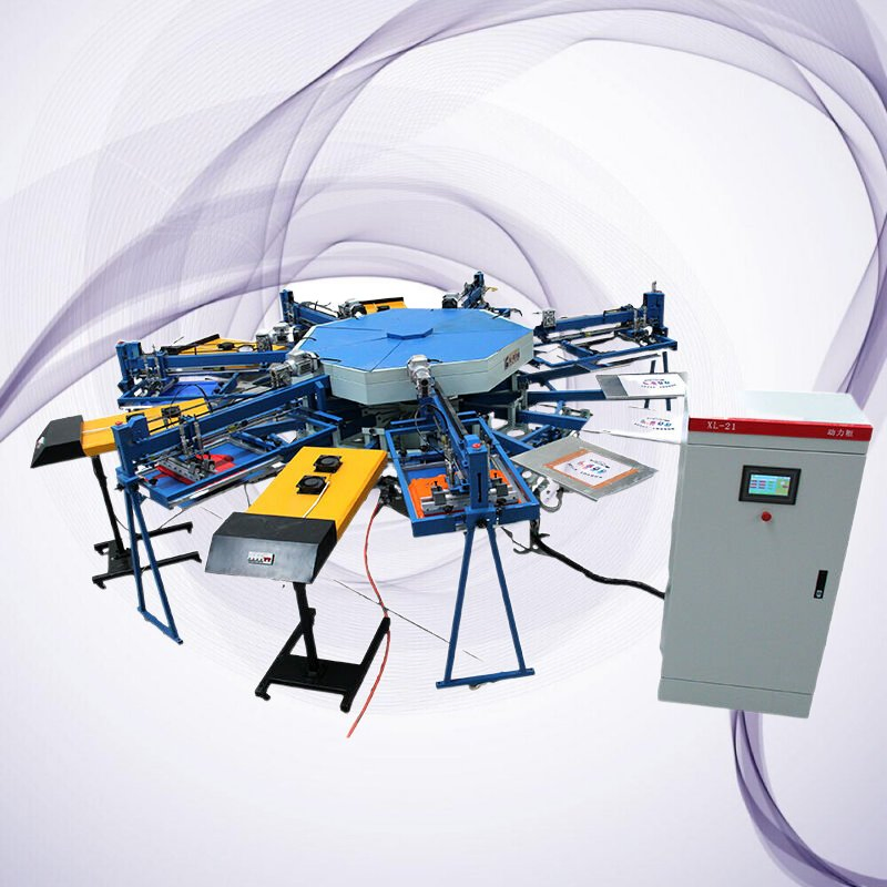 High Precision Six Color Screen Printing Equipment