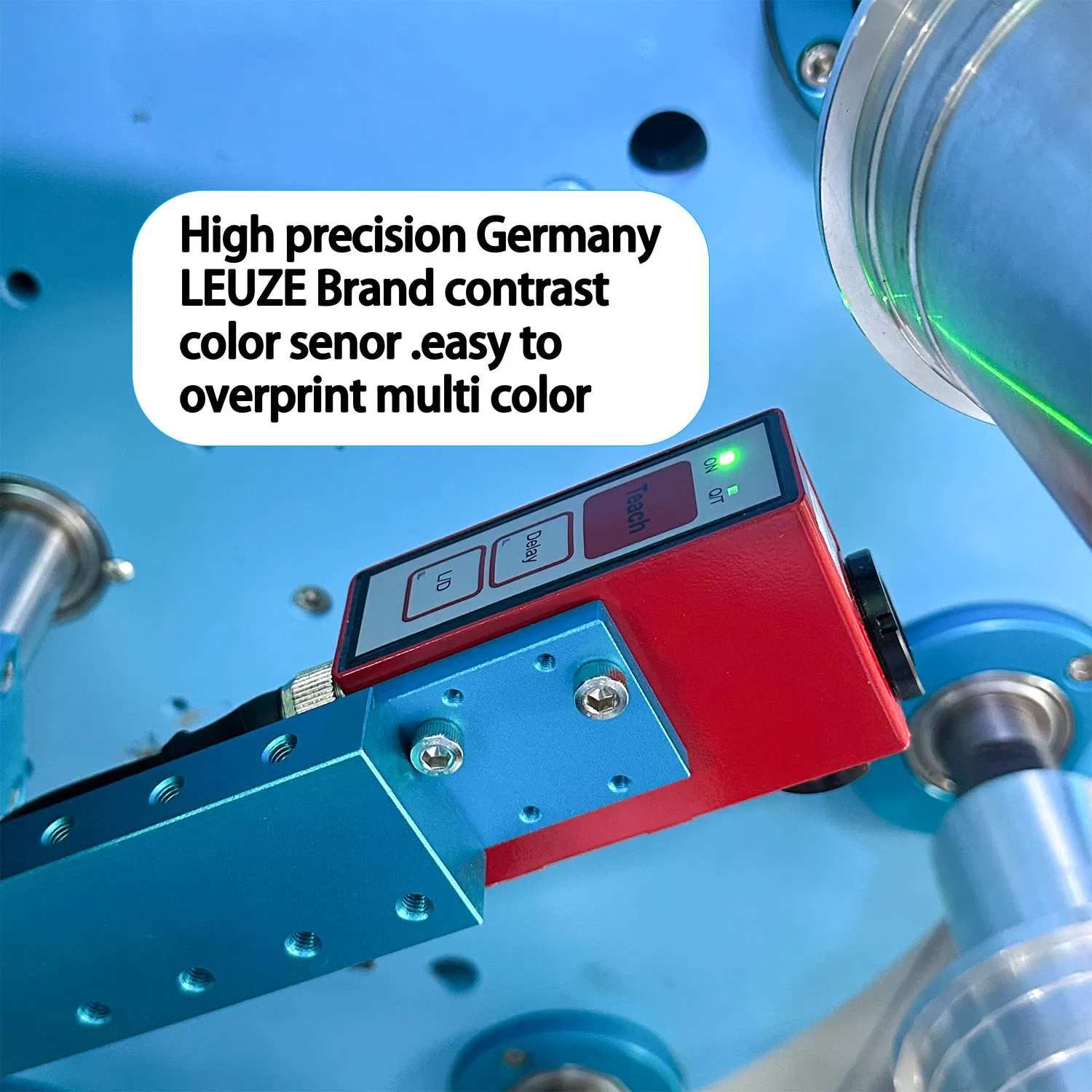 New Model Fully Automatic Multi-Color Cup Screen Printing Machine for Plastic Cups with Color Mark Sensor